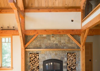 LRT Hardwood Installer Ottawa Living Room Fireplace